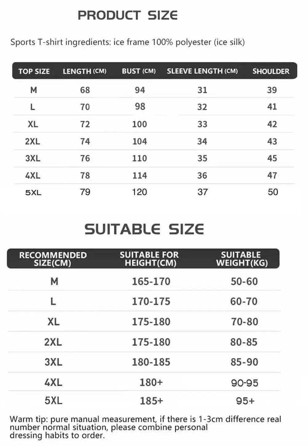 Camisetas de entrenamiento para hombre