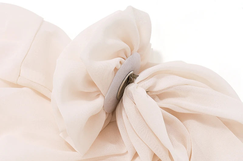 Elegant Blouse with Flower for Women