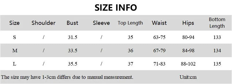 Two Piece Outfit Set for Women