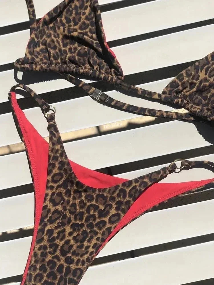 Bikini de cintura alta para ella