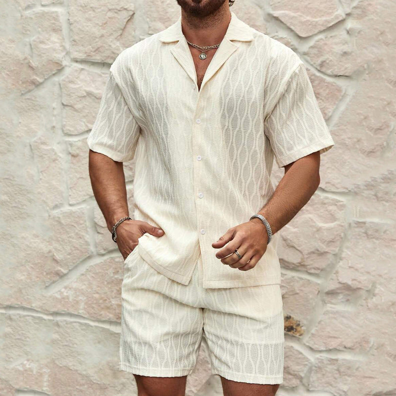 Conjunto de verano a juego para hombre