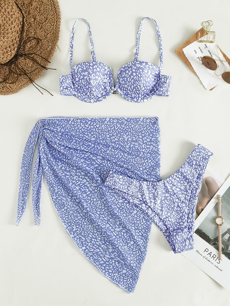 Bikini con falda para mujer