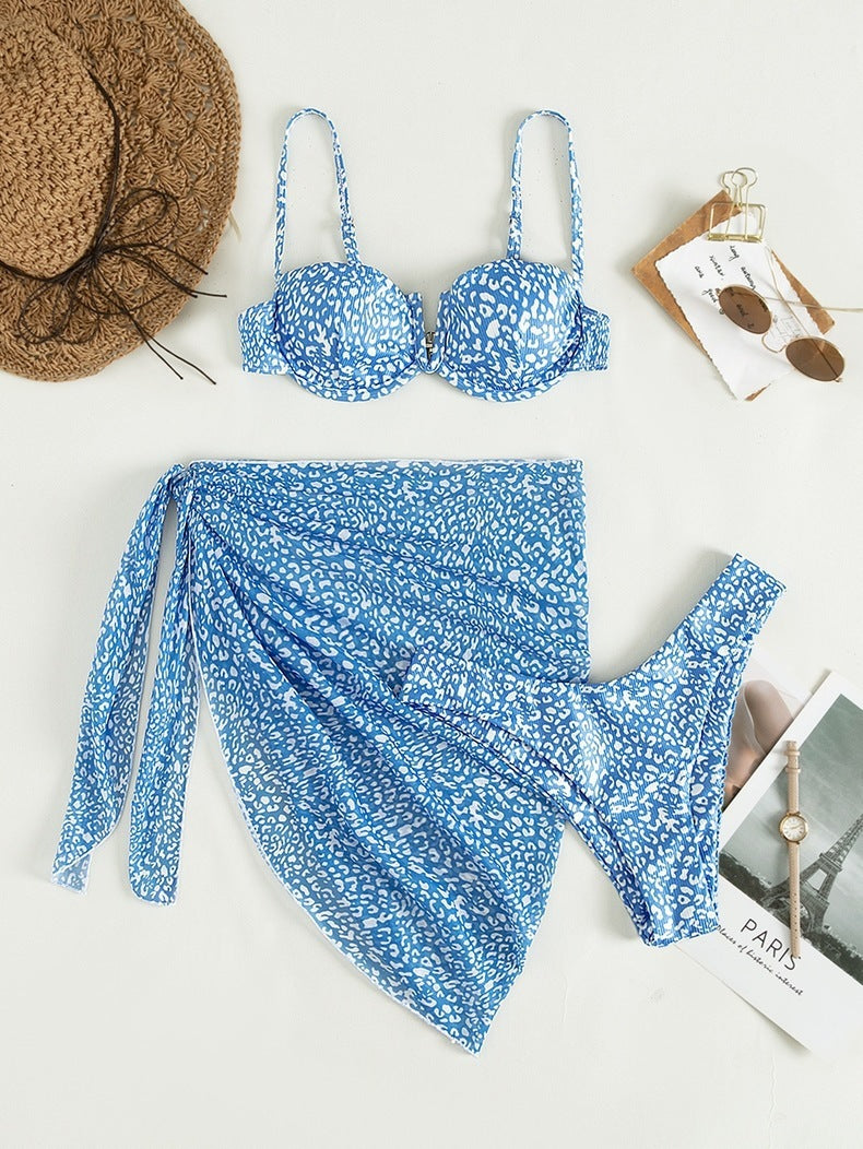 Bikini con falda para mujer